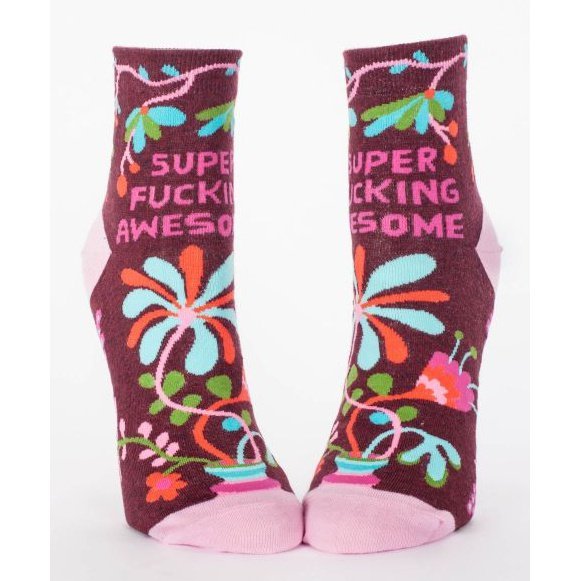 Super Fucking Awesome Women's Ankle Socks