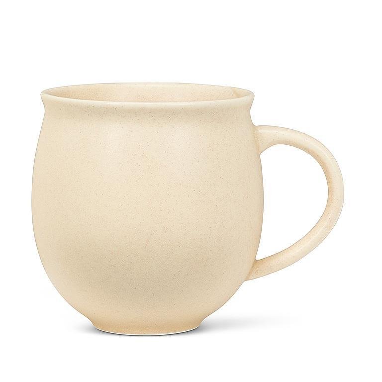 Tan Matte Belly Mug