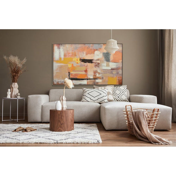 Tangerine - Oil Painting In Floating Frame