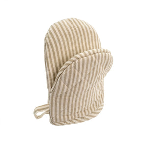 Taupe French Linen Oven Mitt