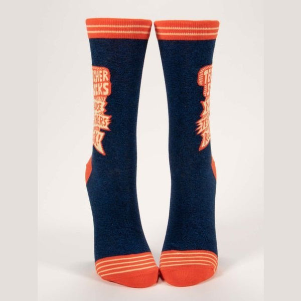 Teachers Rock Women's Crew Socks