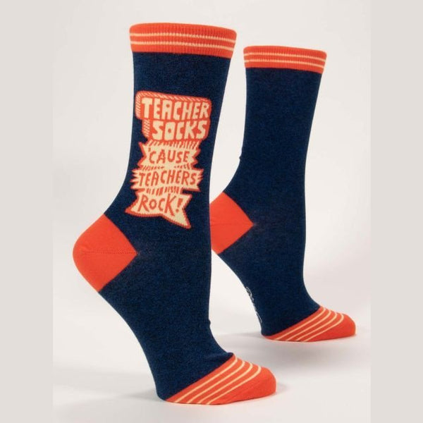 Teachers Rock Women's Crew Socks