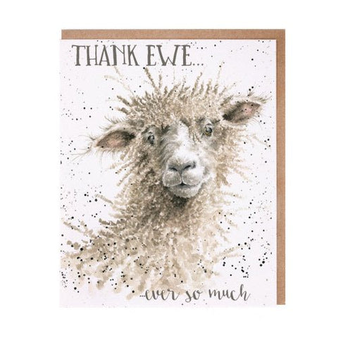 Thank Ewe - Greeting Card - Thank You