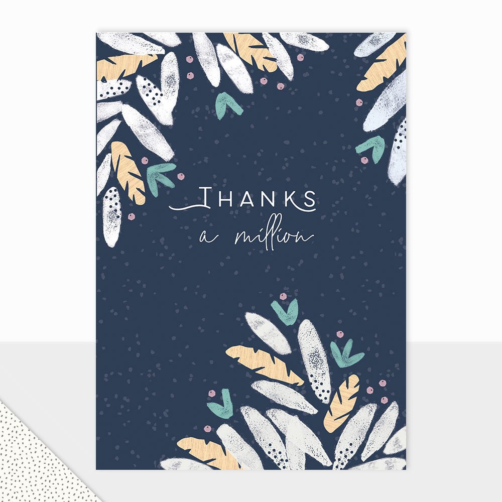Thanks A Million - Greeting Card - Thank You