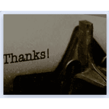 Thanks! - Greeting Card - Thank you