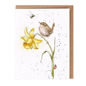 The Birds And The Bees - Greeting Card - Blank