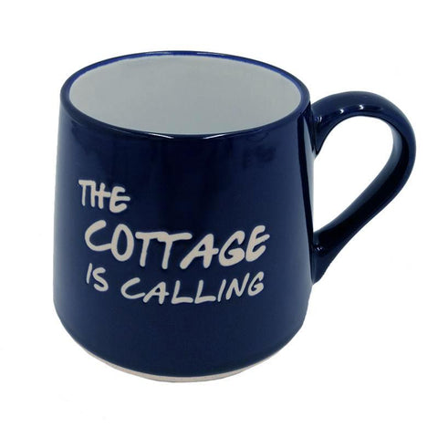 The Cottage Is Calling Fat Bottom Mug