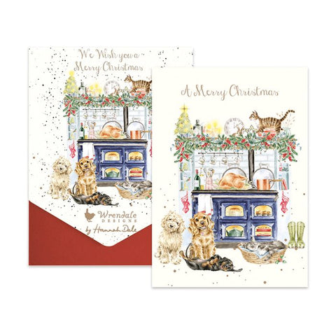 The Country Christmas Kitchen - Notecard Set - Christmas
