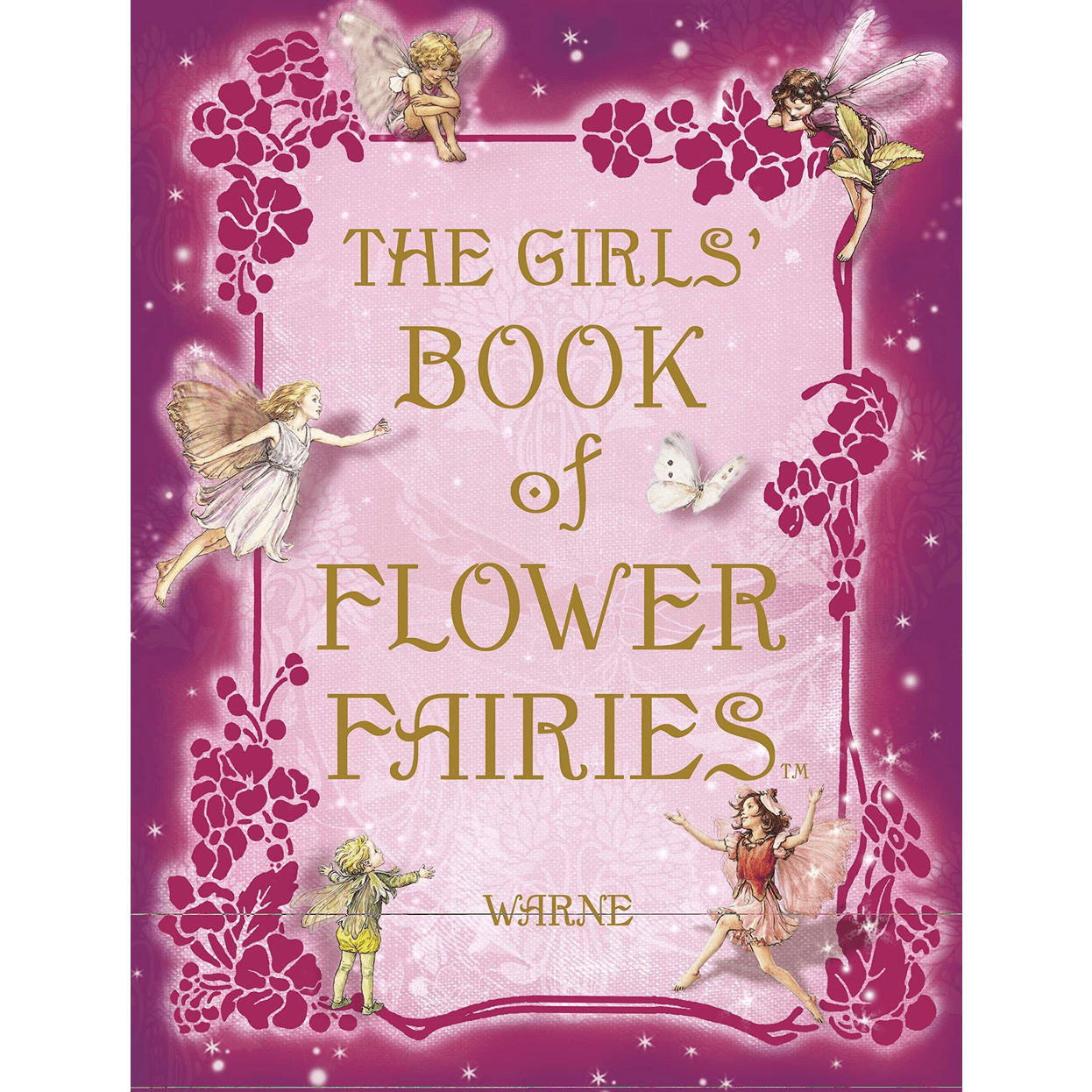 The Girls' Book Of Flower Fairies - Hardcover Book