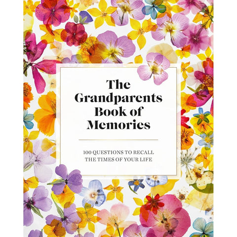 The Grandparents Book Of Memories - Hardcover Book