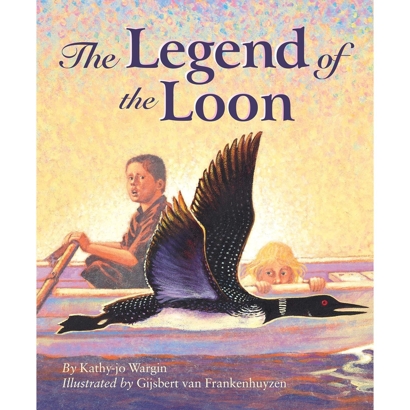 The Legend Of The Loon - Hardcover Book