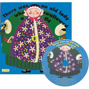 There Was An Old Lady Who Swallowed A Fly - Paperback Book