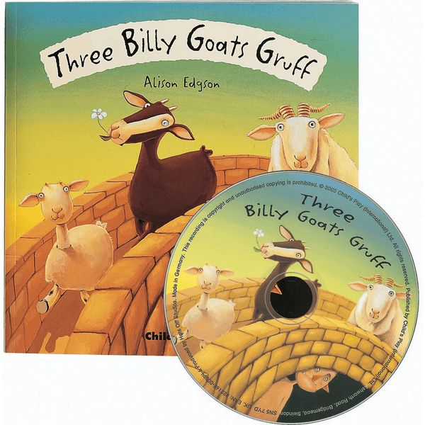 Three Billy Goats Gruff - Paperback Book