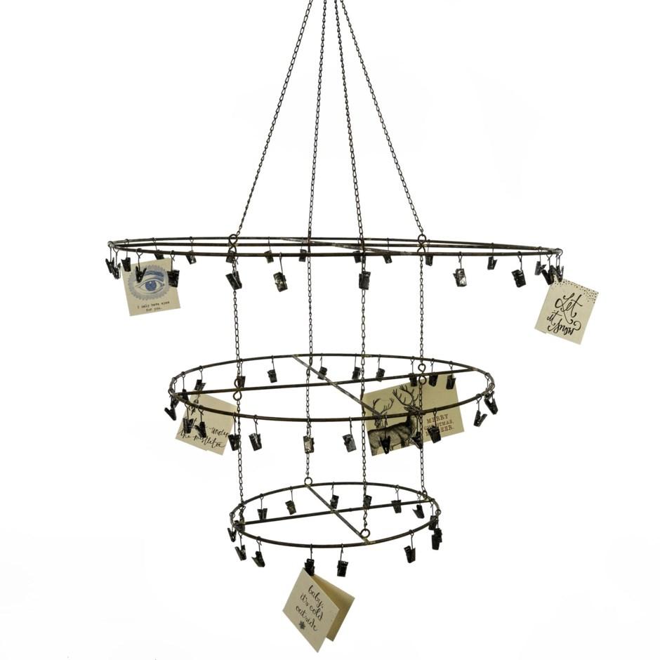Tiered Hanging Card Holder