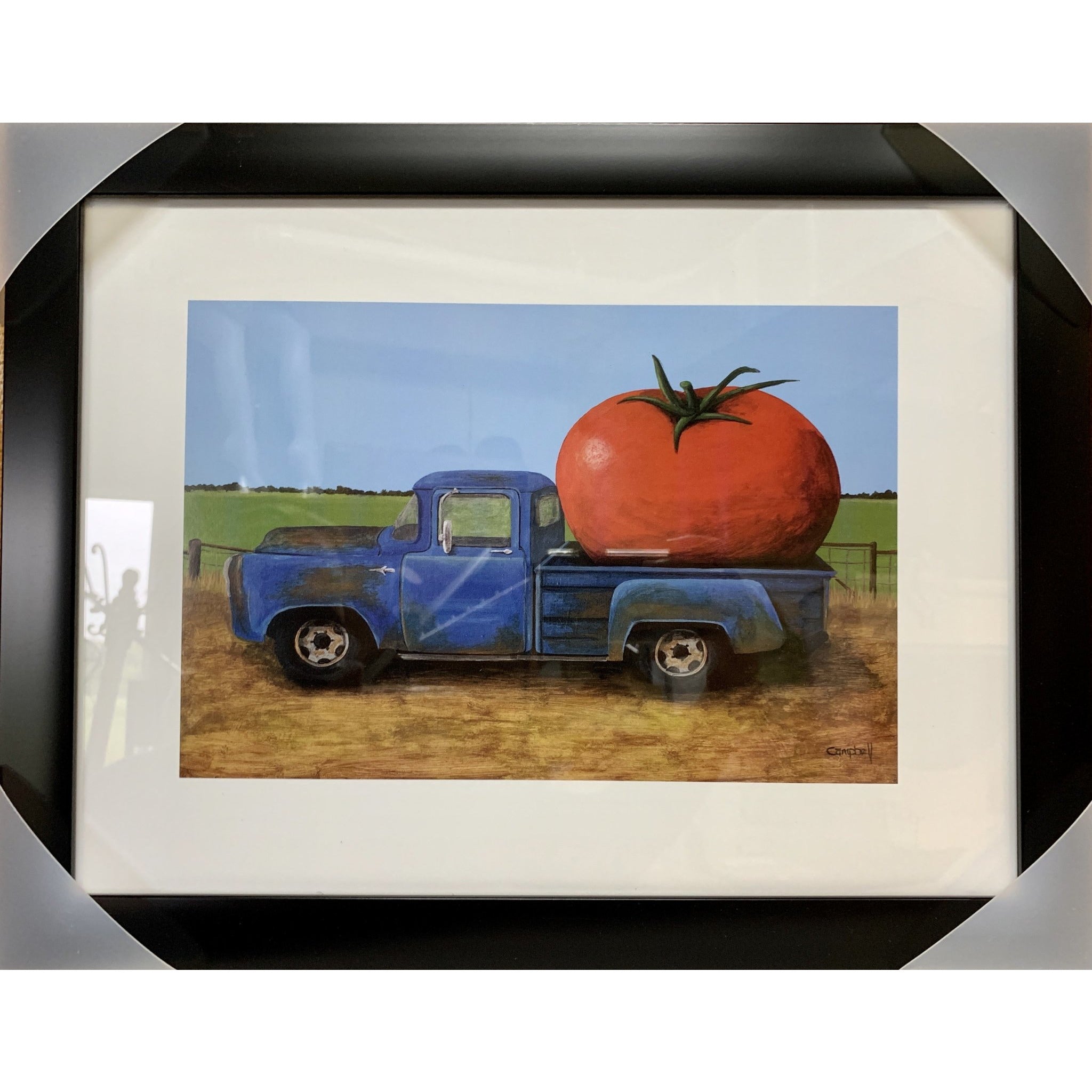 Tomato Truck - Framed Print