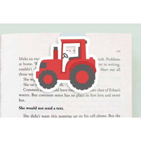 Tractor Magnetic Bookmark