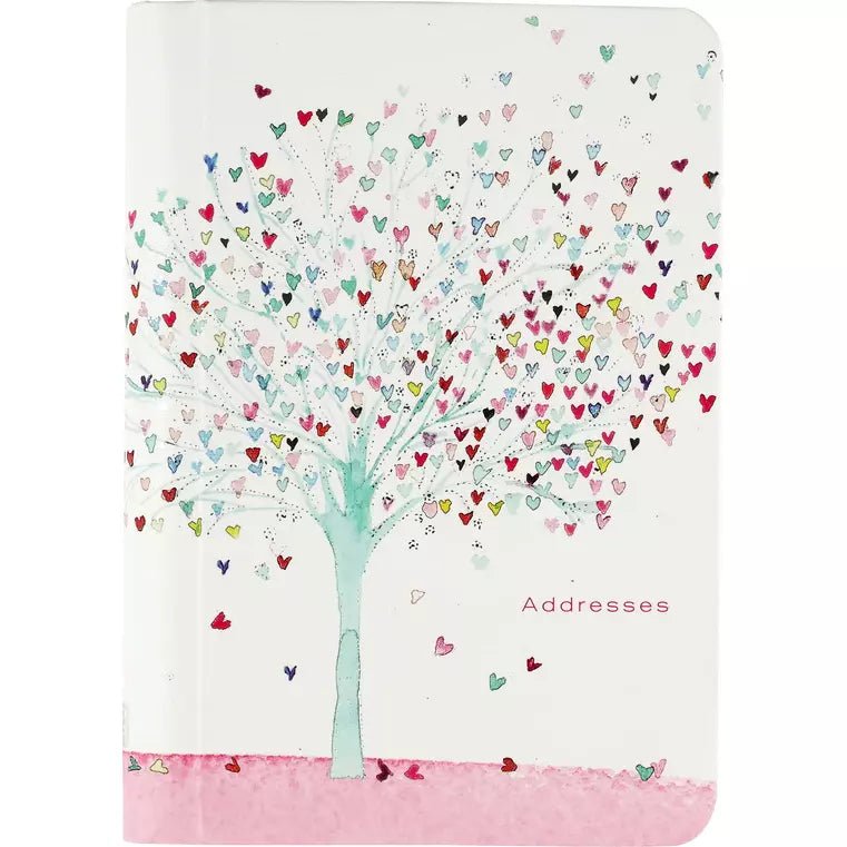 Tree Of Hearts Address Book - Small
