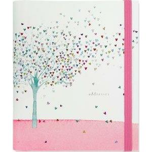 Tree Of Hearts Address Book - Large