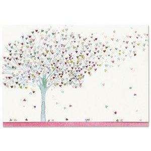 Tree Of Hearts - Notecard Set - Blank