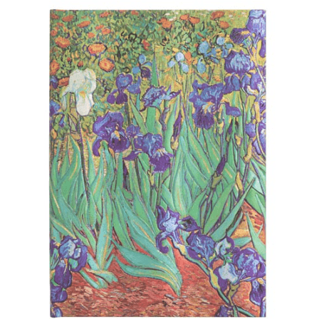 Van Gogh’s Irises Hardcover Journal