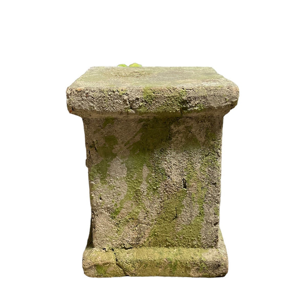 Vintage Mossy Pedestal