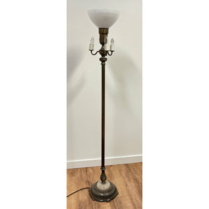 Vintage Torchiere Lamp