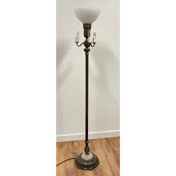 Vintage Torchiere Lamp