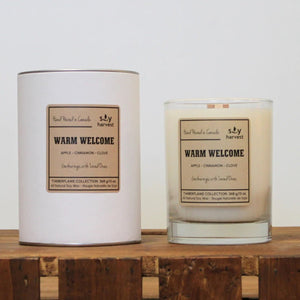 Warm Welcome Timberflame Candle