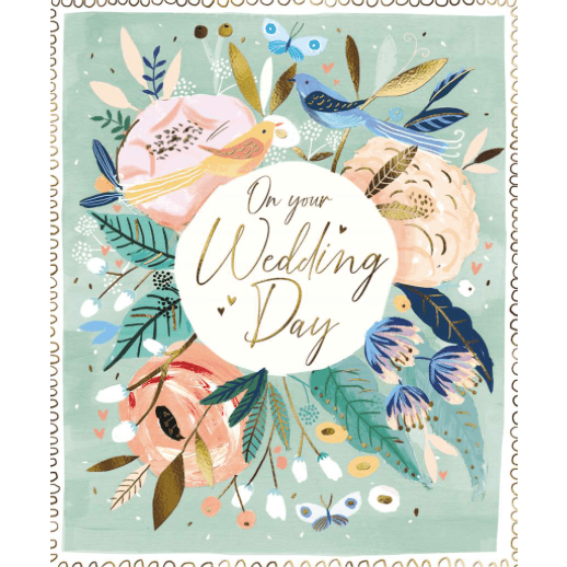 Wedding Day Birds - Greeting Card - Wedding