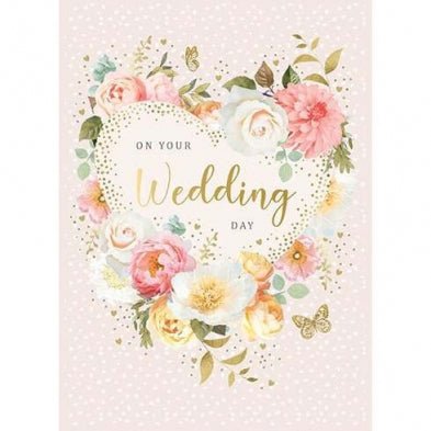 Wedding Day Heart - Greeting Card - Wedding