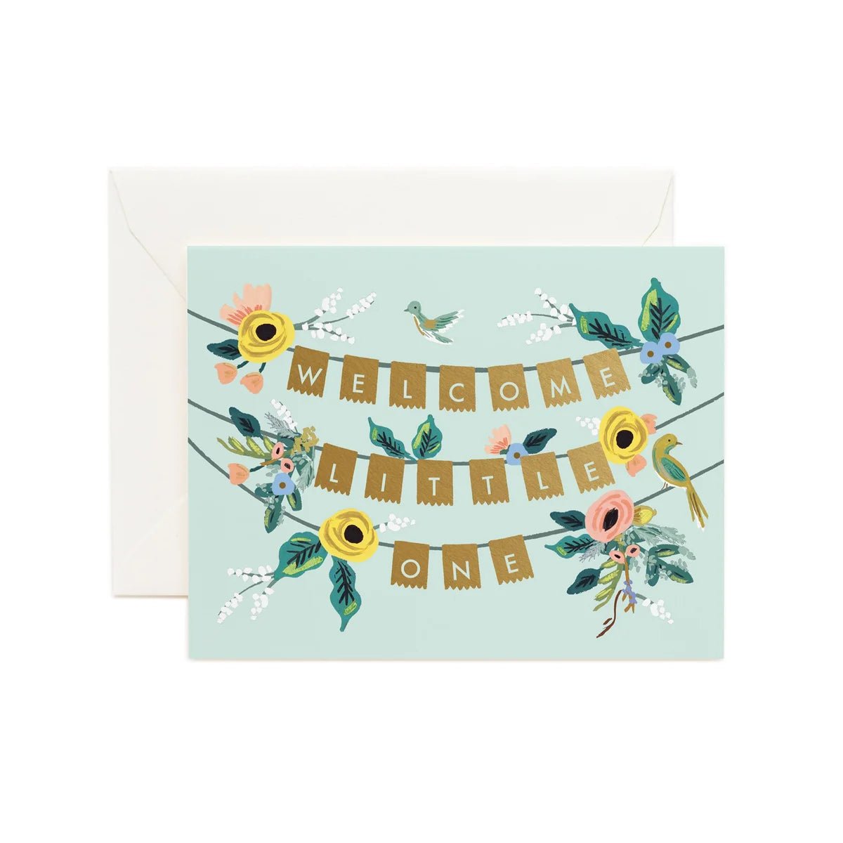 Welcome Garland - Greeting Card - Baby