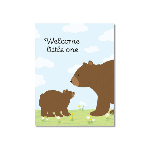 Welcome Little One - Greeting Card - Baby