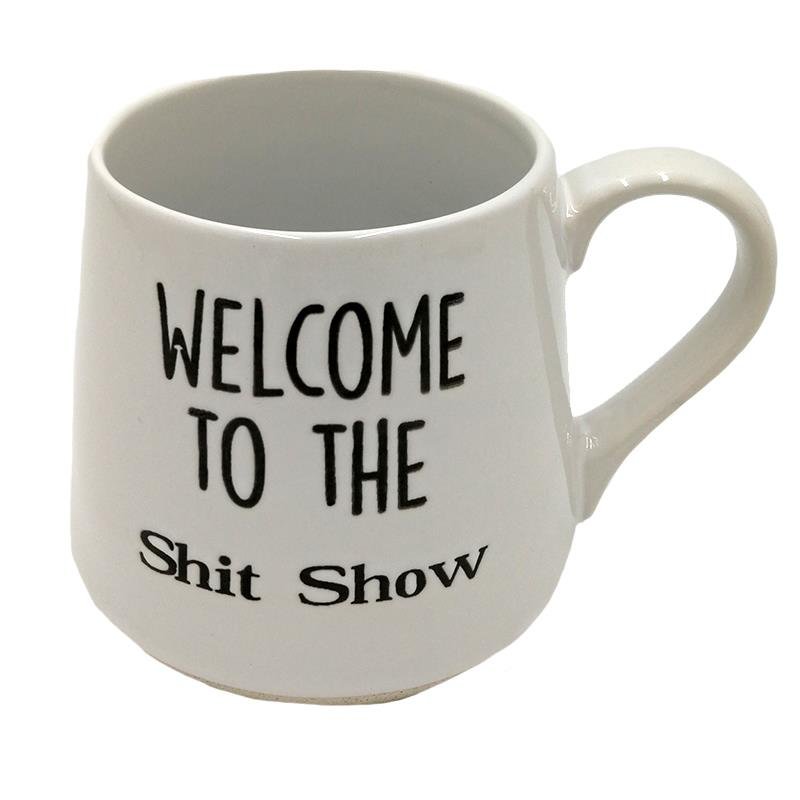 Welcome To The Shit Show Fat Bottom Mug