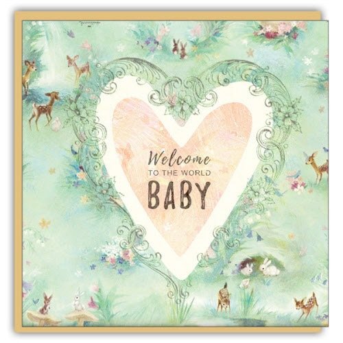 Welcome To The World - Greeting Card - Baby