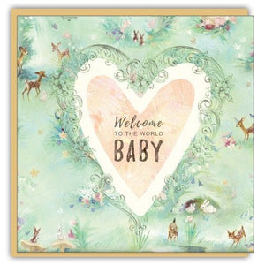 Welcome To The World - Greeting Card - Baby