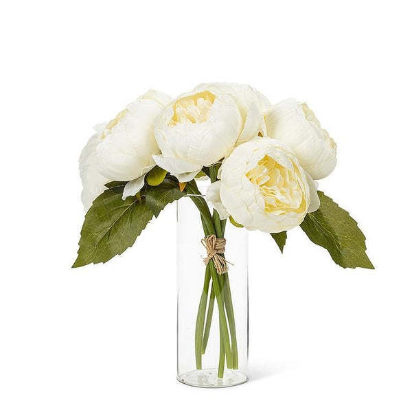 White Peony Bouquet