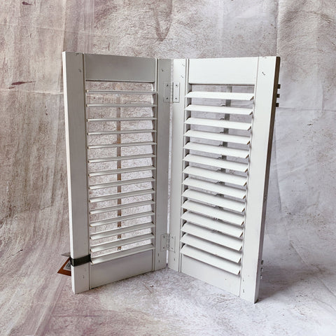 White Wooden Shutter