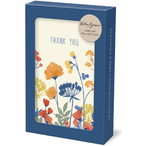 Wildflowers - Greeting Card - Boxed Card Set - Thank You