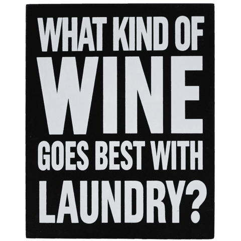 Wine & Laundry Sign