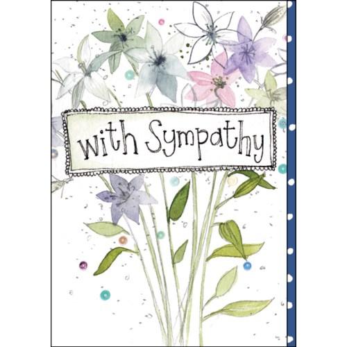 With Sympathy - Greeting Card - Sympathy