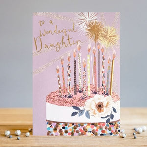 Wonderful Daughter - Greeting Card - Birthday