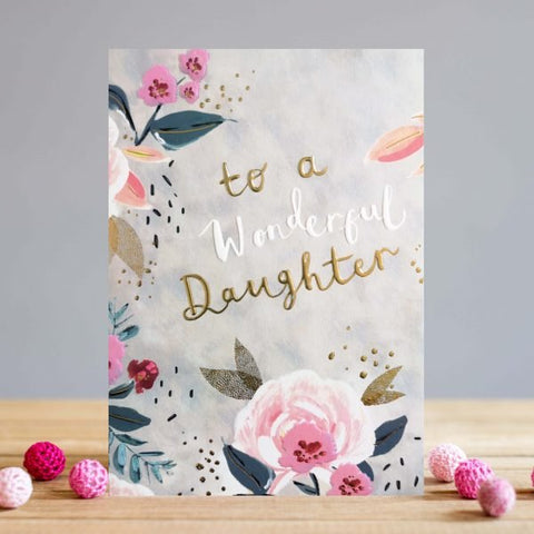 Wonderful Daughter - Greeting Card - Birthday