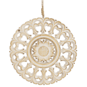 Wood Mandala Ornament