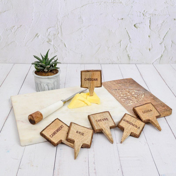 Wooden Cheese Markers