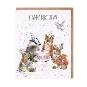 Woodland Party - Greeting Card - Birthday