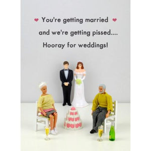 You're Getting Married - Greeting Card - Wedding
